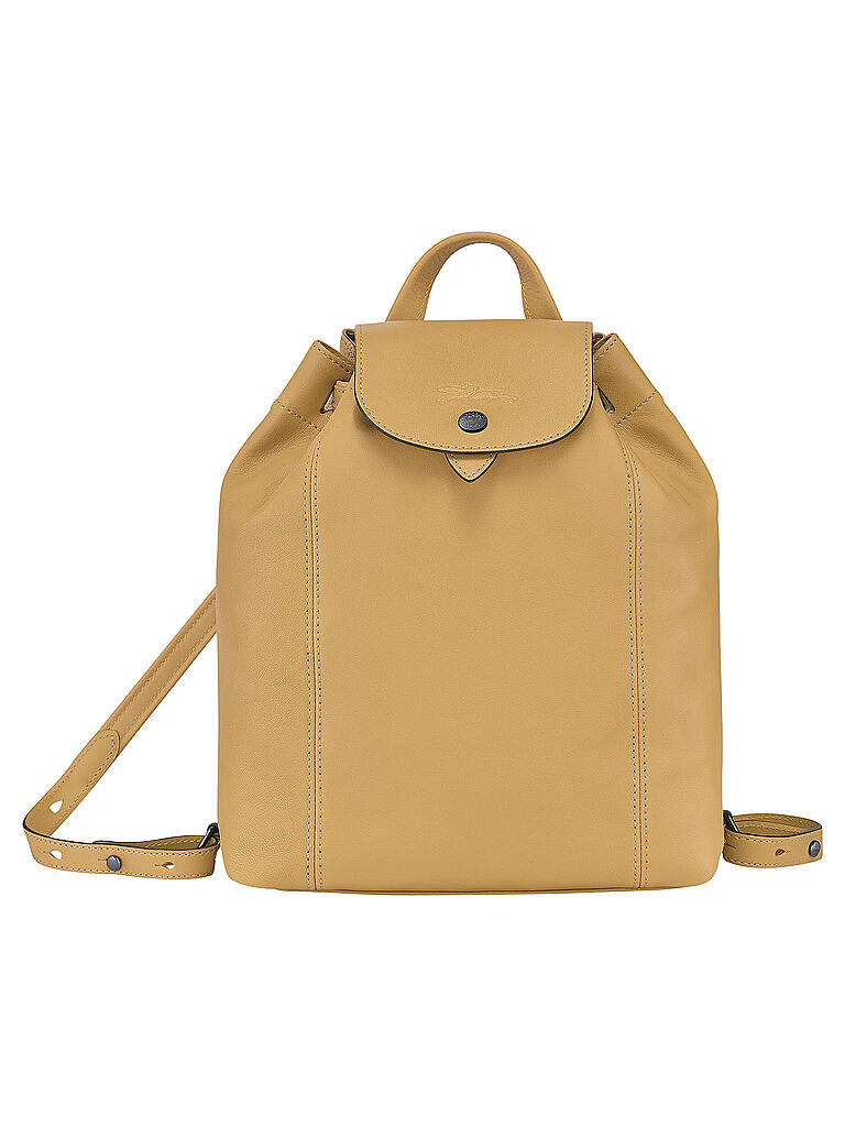 LONGCHAMP Le Pliage Cuir Rucksack Honey gelb